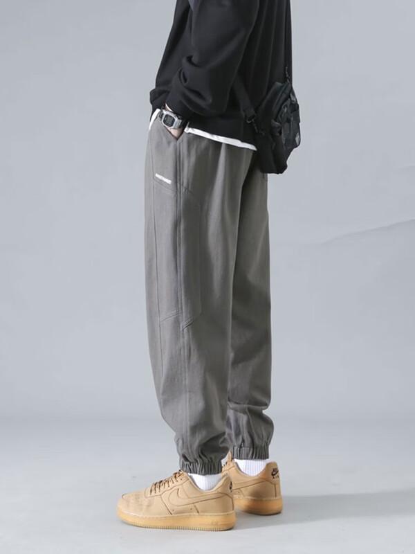 Dingfengbaoluo Herren Trendige Cargo Jogginghose