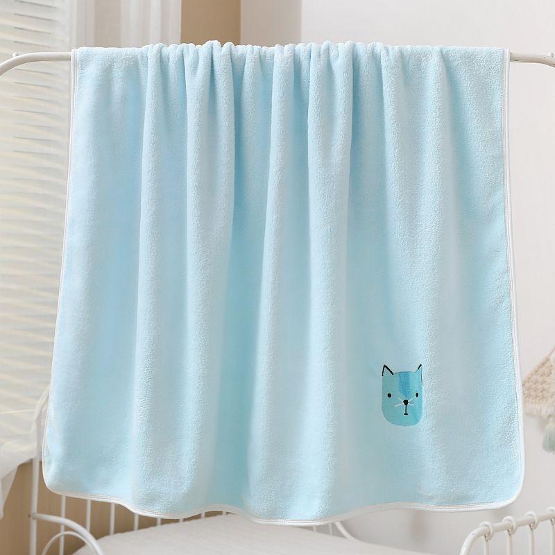 Children's Bath Towels, Baby Bath Towels Children's Blankets Coral Fleece Towels Baby Blankets