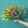 Mehrfarbige Künstliche Eukalyptusblumen Plastik-Eukalyptus-Strauß Innendekoration