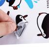 Cartoon Penguin Switch Stickers Vinyl Wall Stickers Penguin Diving Wallpaper  Computer Skateboard