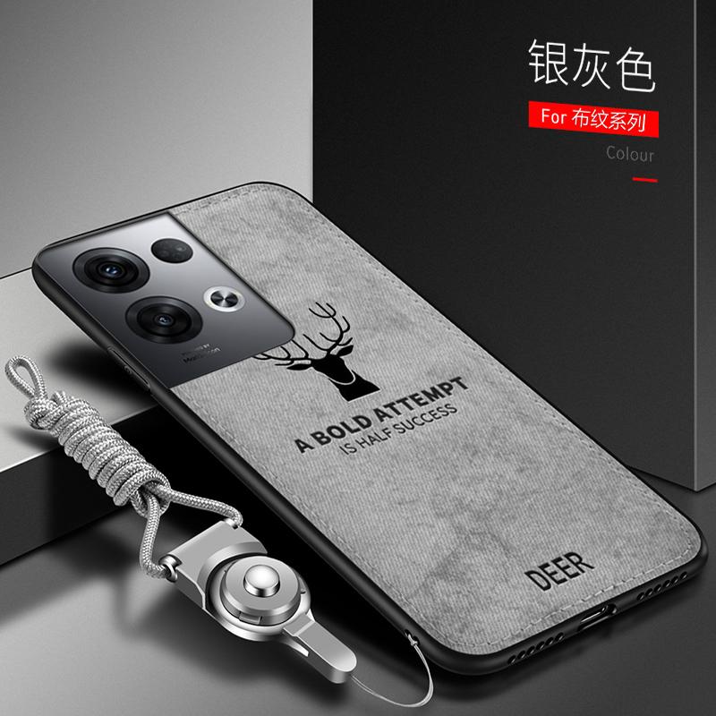 For Xiaomi POCO F6 Pro Case Soft Silicone+Hard fabric Deer Slim Protective Back Cover Case For Xiaomi POCO F6 F6Pro Phone Shell