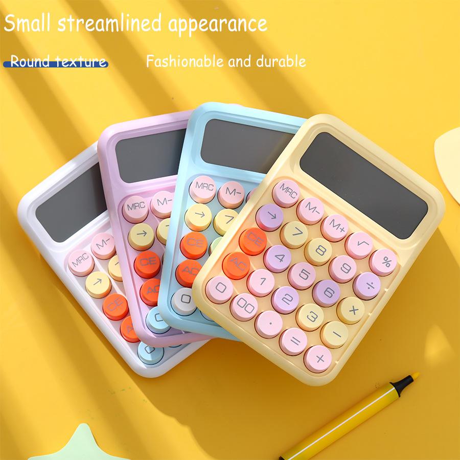 12 Digit Large Screen Calculator for Students Office Financial Calculator Back To School Teaching Supplies Financial Accounting Tools