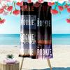 THE ROOKIE Print Beach Towel, Large Soft Quick Dry Towel for Beach Camping Swimming