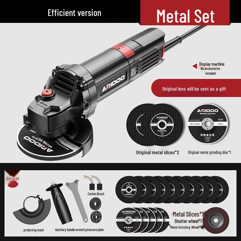 Német Multifunkcionális Sarokcsiszoló: Otthoni és ipari használatra köszörüléshez, polírozáshoz és vágáshoz.