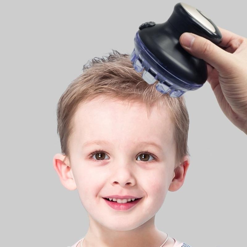 Professional Electric Hair Cutter Stainless Steel Blade Comfort Grip Rust Resistance Home Grooming Tool Easy Cleaning