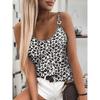Sommer Einfaches Damenweste Leopardenmuster Mode Damen Camisole Kleine Weste Kühl Atmungsaktive Weste