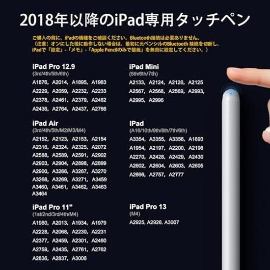 JAMJAKE iPad Pencil Alternative Apple Compatible iPads from 2018 2026 Touch Pen Ultra-sensitive Fine Tip Stylus Type-C Fast Charging Tilt Sensing