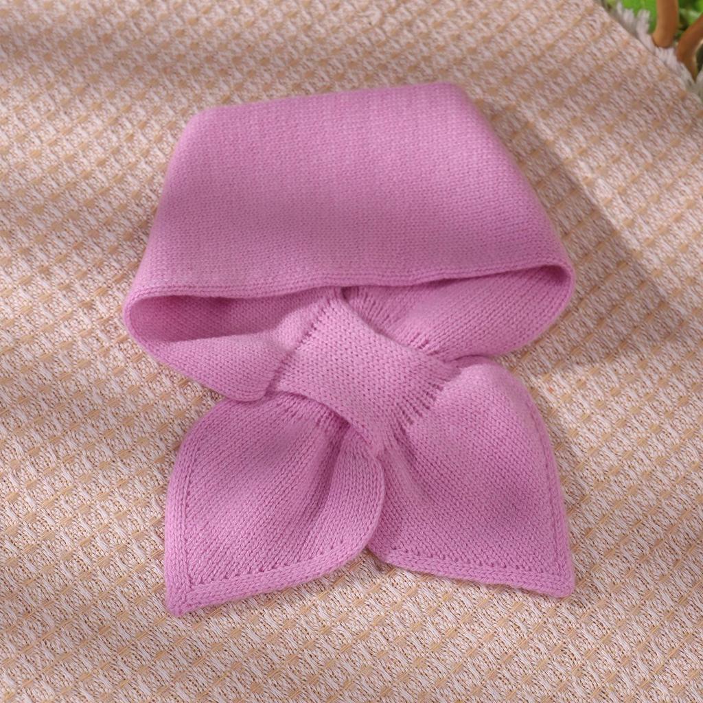 Dětská jednobarevná kašmírová šála - Hřejivá, roztomilá, 10x60CM