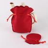 Custom Velvet Gourd Jewelry Packaging Bag - High-End Storage for Earrings & Necklaces
