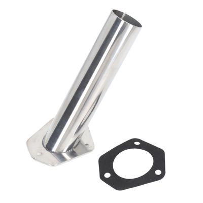 9in Boat Stainless Steel Rod Holder Flush Mount 30 Degrees Fishing Rod Holder for Marine Yatcht