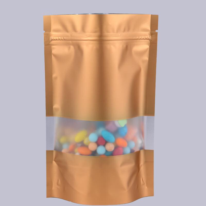 

Colorful Aluminized Foil Stand-Up Zipper Bags with Window