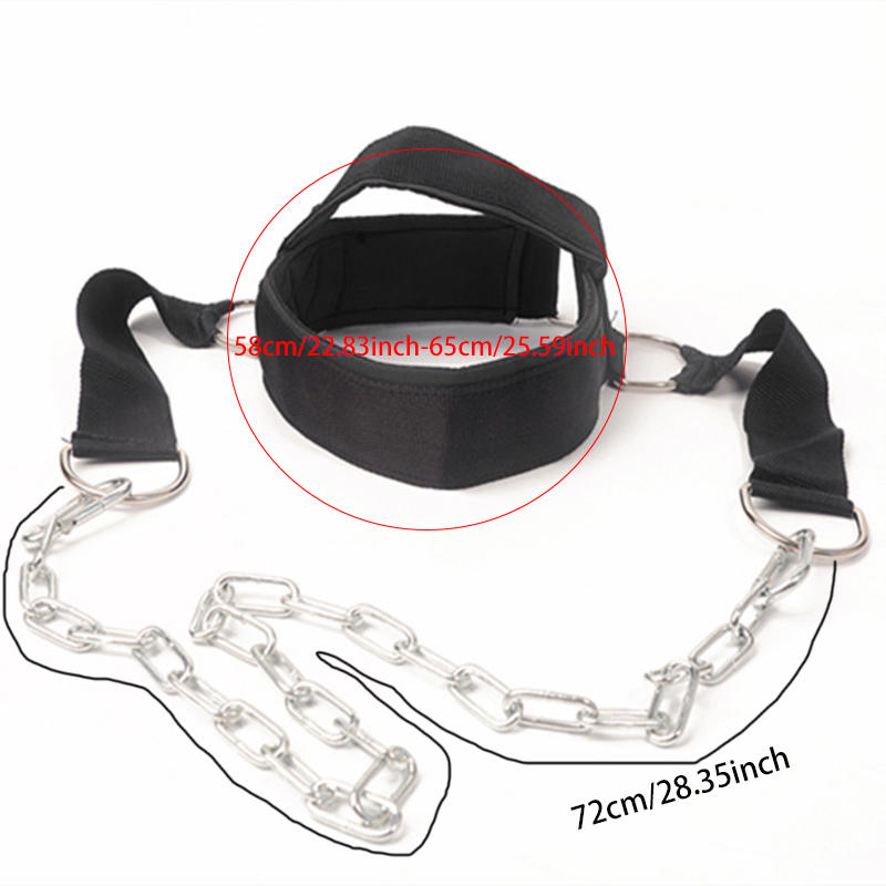 1PC Harnais de Tête et Entraîneur de Cou Ceinture de Poids Poids d'Épaule Entraînement de Force Casquette de Poids pour la Tête et le Cou Fitness