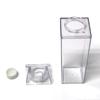 500Ml/1000Ml Milk Carton Water Bottle Transparent Cup Plastic Portable Clear Box For Juice Tea Milk Bottles
