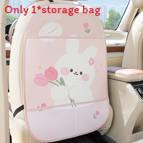 

Creative Cartoon Capybara Car Trash Bin With Hanging Design For Universal Vehicles Tulip Rabbit