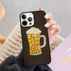 Men Drink Beer Phone Case For Apple iPhone 17 Air Pro Max Plus Coque For iPhone 17 Air 14 15 16 13 12 Max Cover