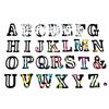 Uppercase 26 Letters Cutting Die Stencil Creative House Ornaments Making Too