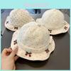 Baby Girl Fisherman Hat With Adjustable Wide Brim For Autumn Winter Fashion