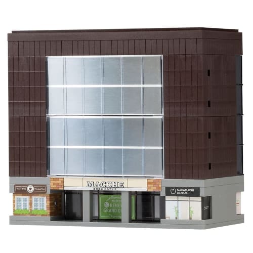 

TOMIX N Gauge Multi-Floor Building with Round Windows, 5-Story, Model 4217, Railway Model Supplies