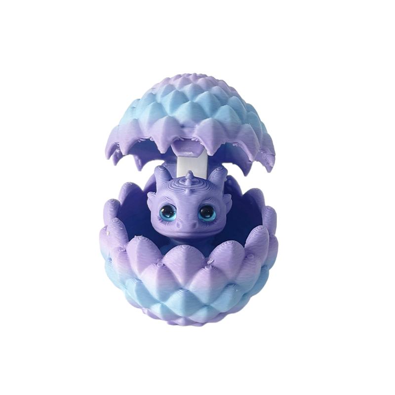 High-Quality 3D High-Quality Printed Fantasy creature High-Quality Egg High-Quality Hatchling High-Quality Decor High-Quality Multicolor