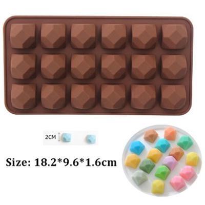 Kreatywny kamień szlachetny Gummy cukierki formy silikonowe kobiety dziewczęta narzędzie do pieczenia ciasta 3D DIY formy