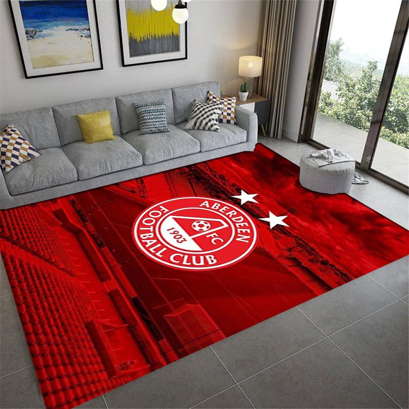 Aberdeen FC Carpet Rug for Living Room Bedroom Home Sofa Decoration,Kids play Non-slip Floor Mat