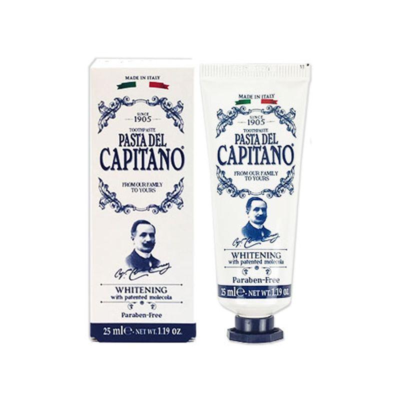 

Pasta del Capitano 1905 Premium Whitening Toothpaste 25ml [Mini Size]