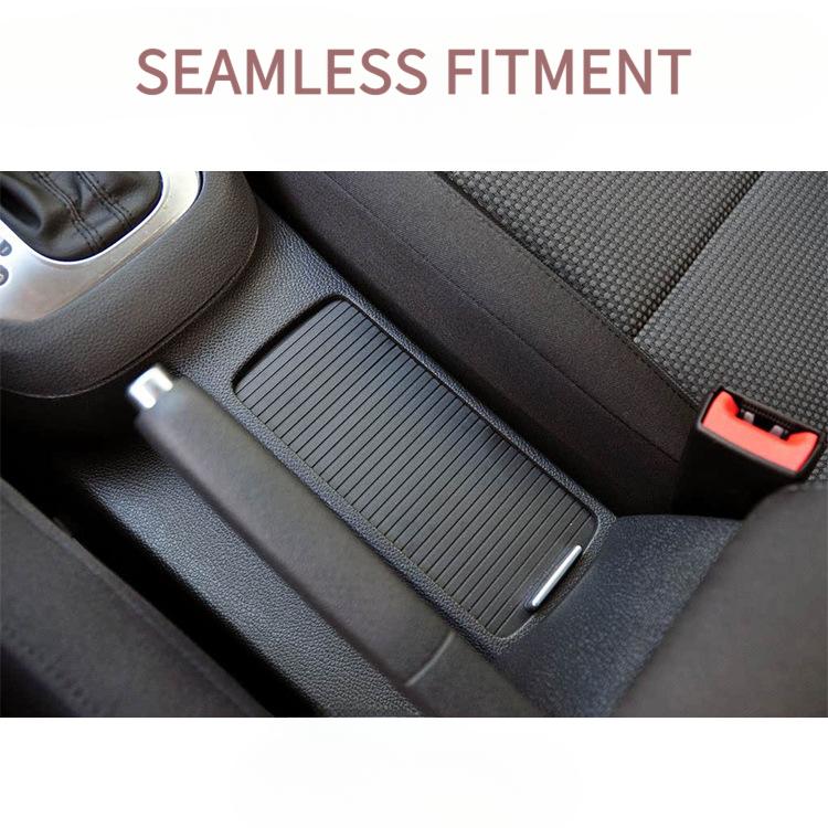 5KD862531 Pokrywa konsoli środkowej, Zasłona na uchwyt na kubki konsoli środkowej dla VW Golf MK5 MK6 Jetta 6 5 EOS Scirocco Zasuwana zasłona na uchwyt na kubki