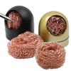 With Stand Solder Tip Cleaner Steel Ball Mesh Filter Desoldering Cleaning Ball  Desoldering