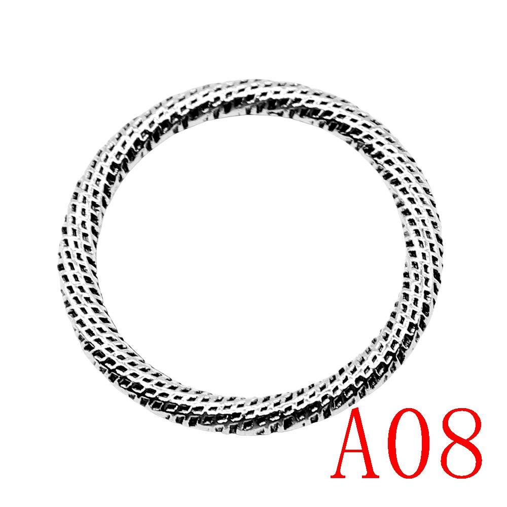 Big Circle Charms For smykker Making Accessori Decor Diy