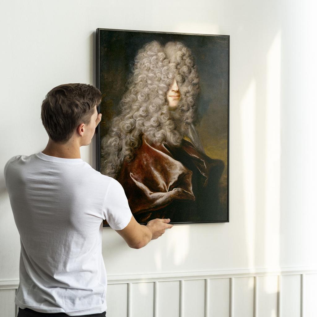 Poster Portrait Hair Curls