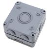 IP66 Outdoor Waterproof Socket with Switch and Indicator Light 16A 1 Way Wall Socket Suitable for Parking and Construction Sites