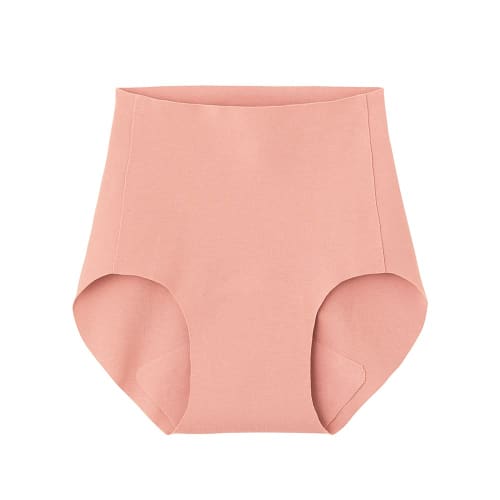 Gunze Women's Cell Fair Urinary Incontinence Pants (Compatible with Absorbent Pads, Small Flow) Rose Pink, Size L