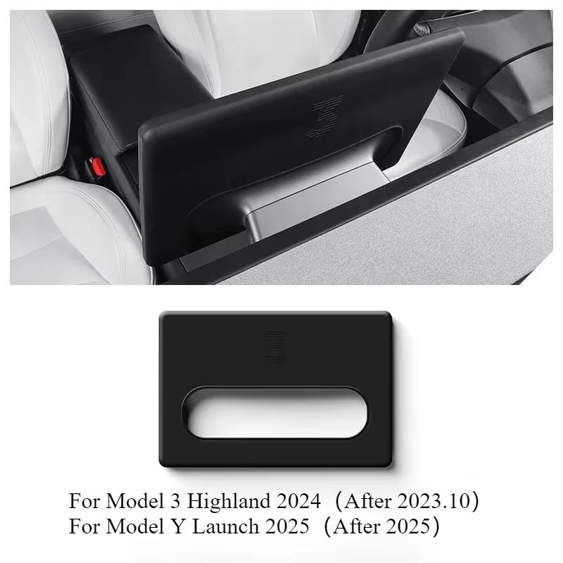 

Navigation Screen Protective Frame for Tesla Model 3 Highland Model Y Launch Display All-inclusive Silicone Cover Accessories чорний