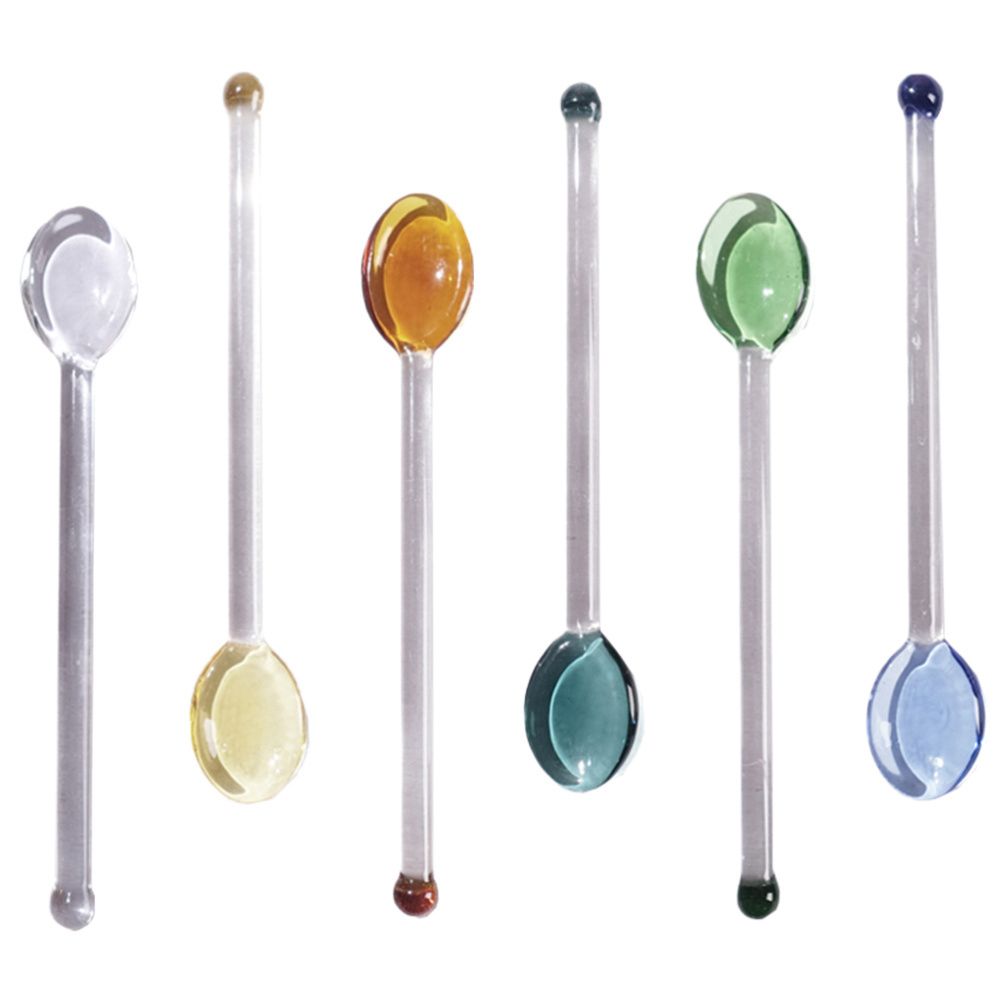 Espresso Glass Transparent Stirring Tool Teaspoon Coffee Scoop Scoop Stirrer