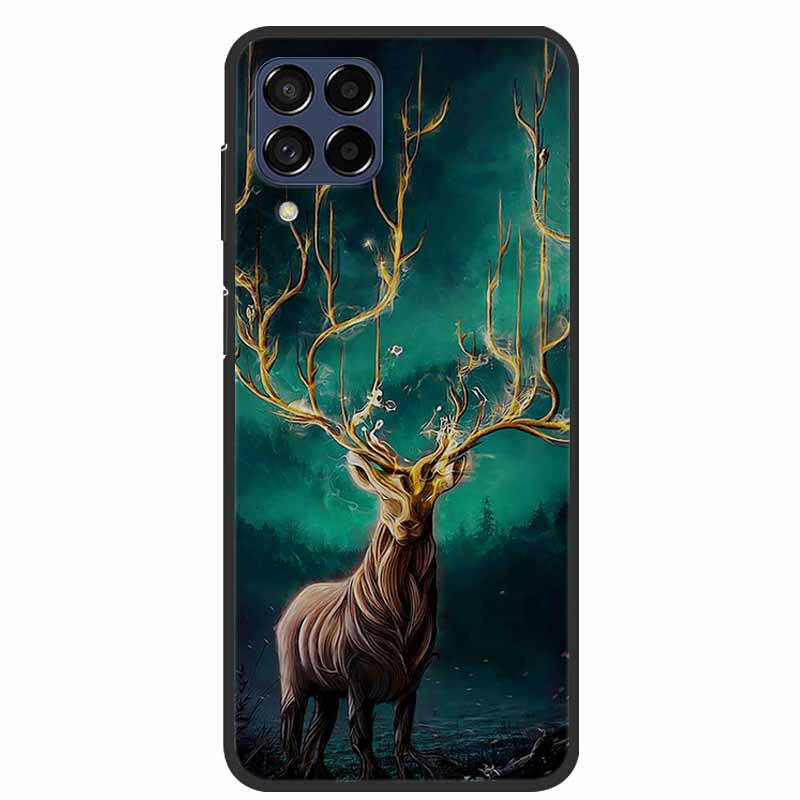 Für Samsung Quantum3 Hülle Blumen TPU Weiches Silikon Rückabdeckung Handyhülle Für Samsung Galaxy Quantum 3 5G Hülle SM-M536S Funda