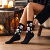 Halloween Printed Mid-Calf Socks Wicking Breathable Socks for Men Women Casual Daily Wear
