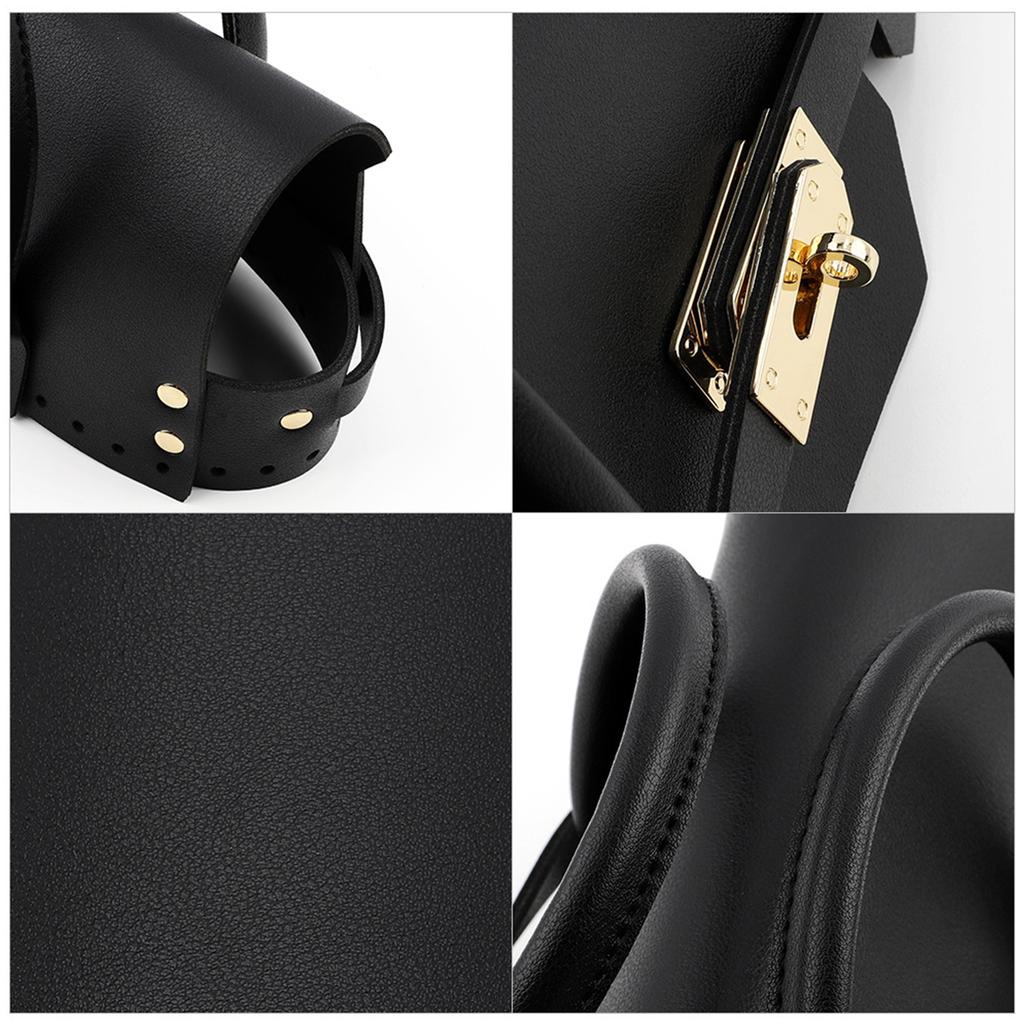 Veelzijdige Weefzak Onderdelen Set voor Gepersonaliseerde Knutselprojecten Creatieve Handgemaakte Brei Handtas Accessoires