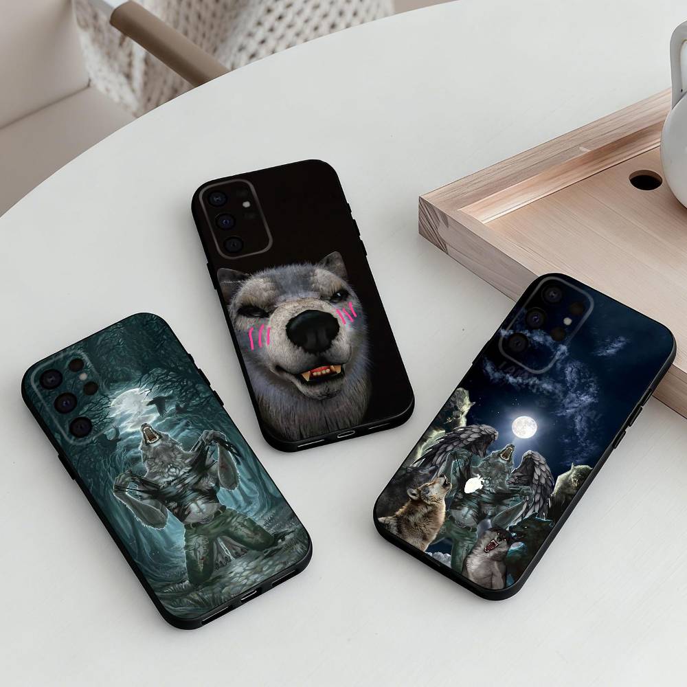 Alpha Sigma Wolf Cool Phone Case For Samsung S25,S24,S21,S22,S23,S30,Ultra,S20,Plus,Others Soft Black Cover