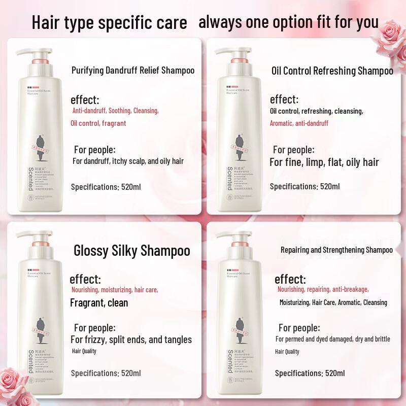 Adoufu Hair & Body Care Set
