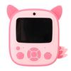Instant Print Digital Camera 48MP 1080P HD Dual Lens Cute Cartoon Thermal Instant Camera with 2.4