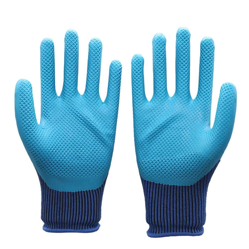Emboss Embossing Work Gloves Antiskid Protective Mittens  Welding and Cutting
