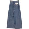 yori 24Stainless Steel SC22-24006SP Indigo Cotton Wide Denim Pants Bottoms 36 blueUsed