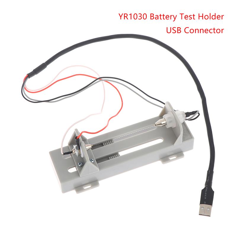 

Cylindrical Battery Test Holder Compatible For 18650 26650 32650 YR1030 USB/YR1035 Aviation Plug Accessories