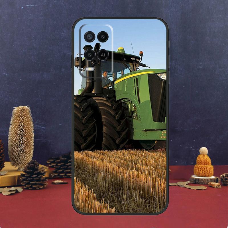 Farm Tractor Case For Oppo A5 Pro A6 A15 A18 A38 A58 A78 A98 A54 A74 A94 A17 A57 A80 A60 A40 A16 A76 A96