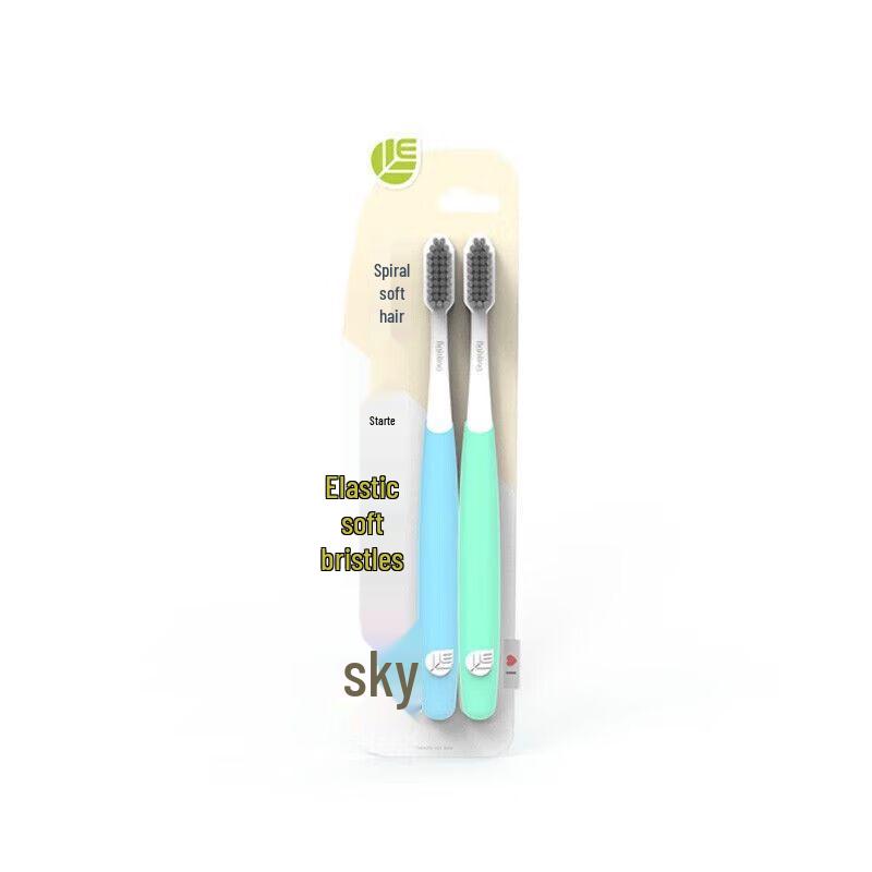 

Yifu Carbon Spiral Soft Bristle Toothbrushes (6-Pack)
