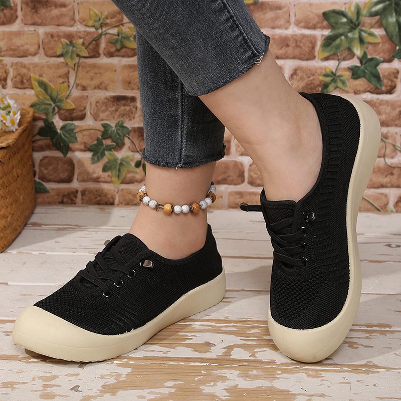 Women'S Casual Sneakers , Knit Breathable Lightweight Low Top Shoes For Women Clearance,Free Shipping