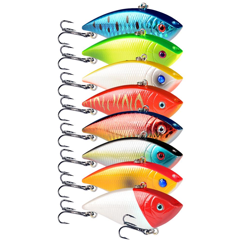 Vibration Lure Set, 11g for Long Casts, All Water Layers, Universal Bass Fishing Artificial Bait