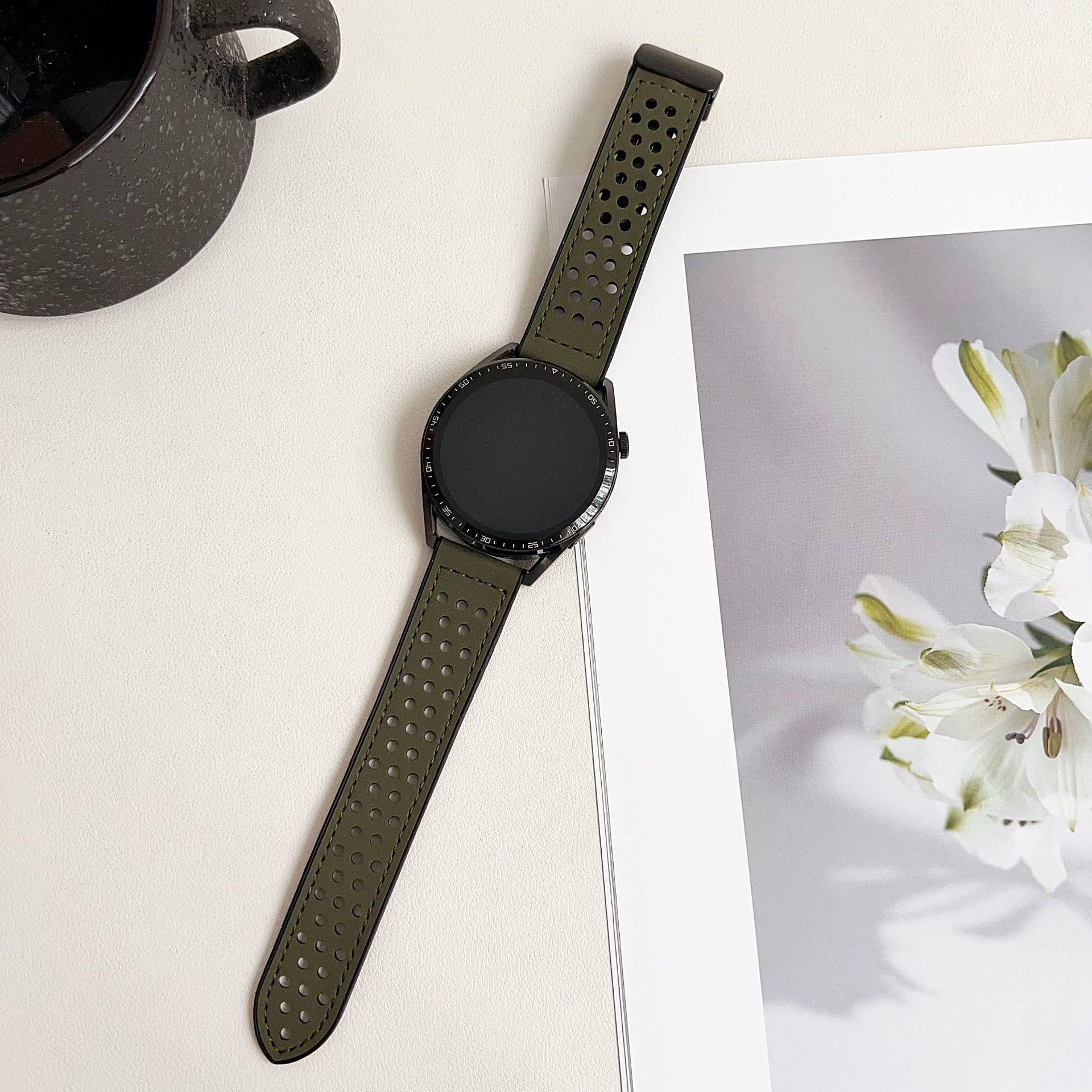 

Ремешок для часов 22 мм 20 мм, магнитные ремешки из натуральной кожи для HUAWEI WATCH GT 4, 46 мм WATCH 4 Pro GT 3 GT2 Pro, 42 мм, сменный ремешок для часов 20mm