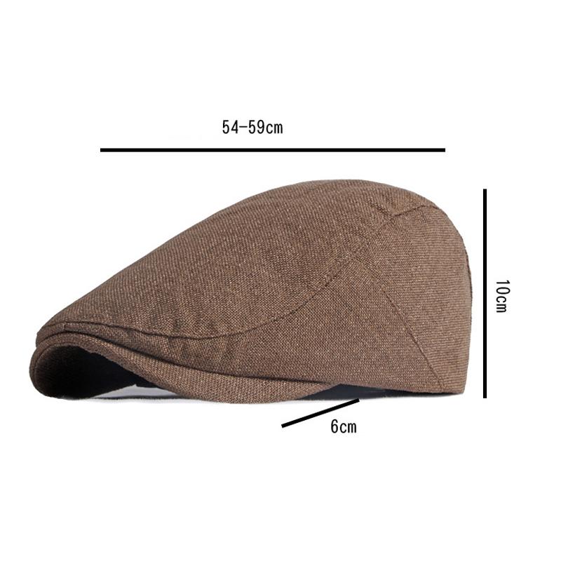 Casquette plaque élégante Vintage Newsboy pour Tunisia