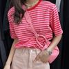 New Macaron Lychee Pattern Soft Leather Bucket Bag Casual Versatile Hand Carry Vegetable Basket One Shoulder Messenger Bag Mini